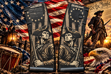 Minuteman with Flag – Magpul PMAG Gen 2